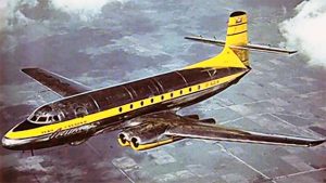 First Flight of Avro Canada Jetliner 10-August -1949
