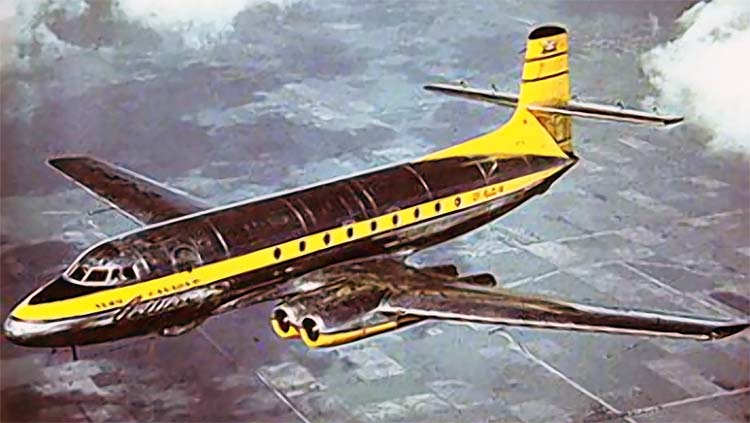 First Flight of Avro Canada Jetliner 10-August -1949