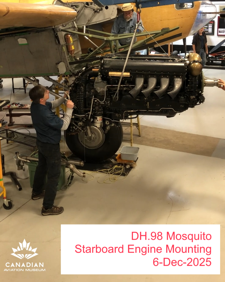 Mosquito Starboard Engine Mounting 6-Dec-2025